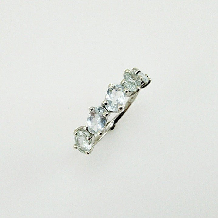 Anillo de Topacio Blanco - Anillos