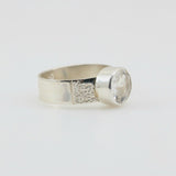Anillo de Topacio Blanco - Anillos