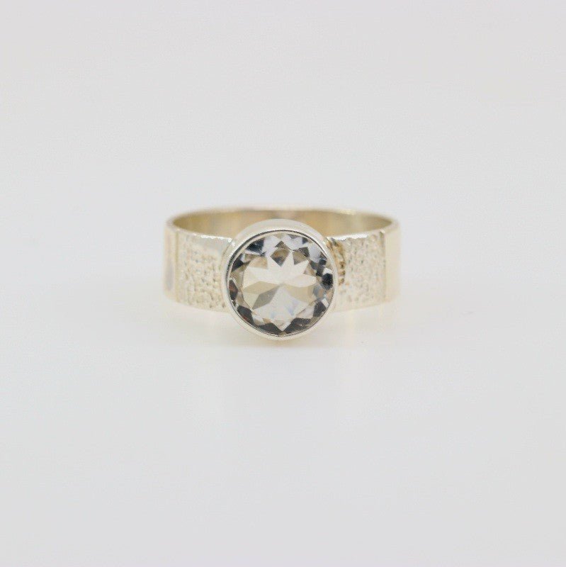 Anillo de Topacio Blanco - Anillos