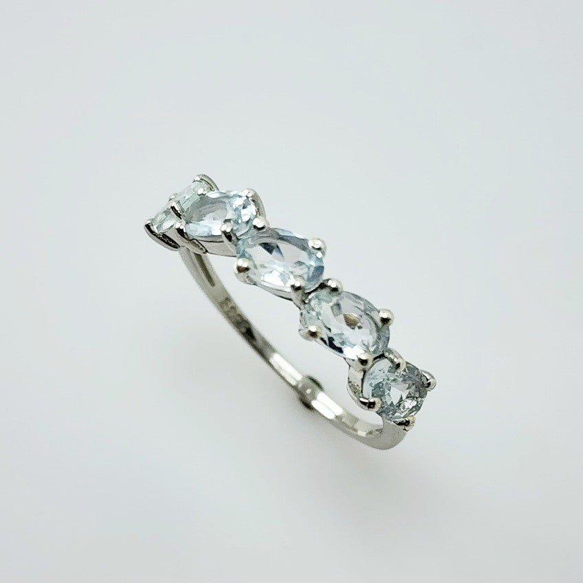 Anillo de Topacio Blanco - Anillos