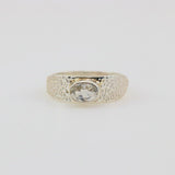 Anillo de Topacio Blanco - Anillos