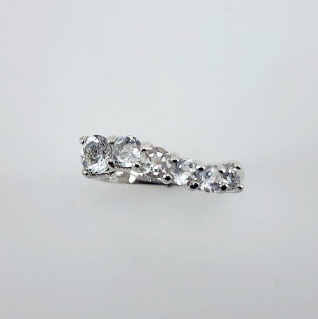 Anillo de Topacio Blanco - Anillos