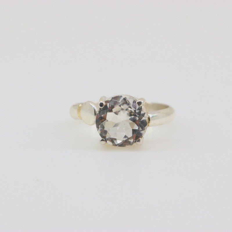 Anillo de Topacio Blanco - Anillos