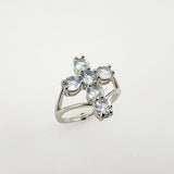Anillo de Topacio Blanco - Anillos