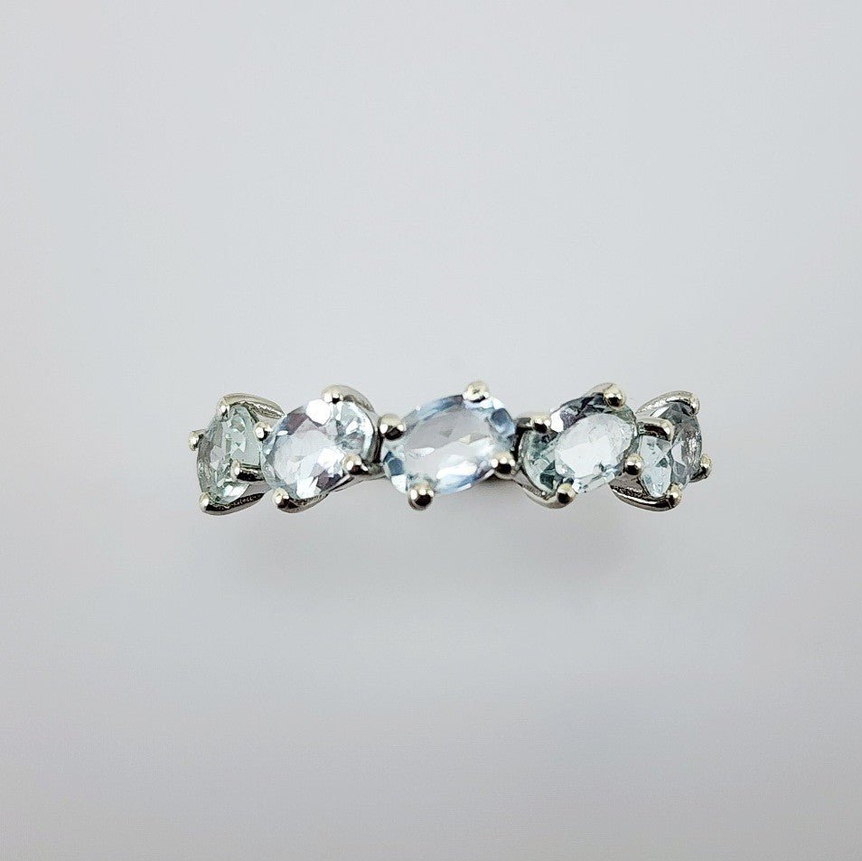 Anillo de Topacio Blanco - Anillos