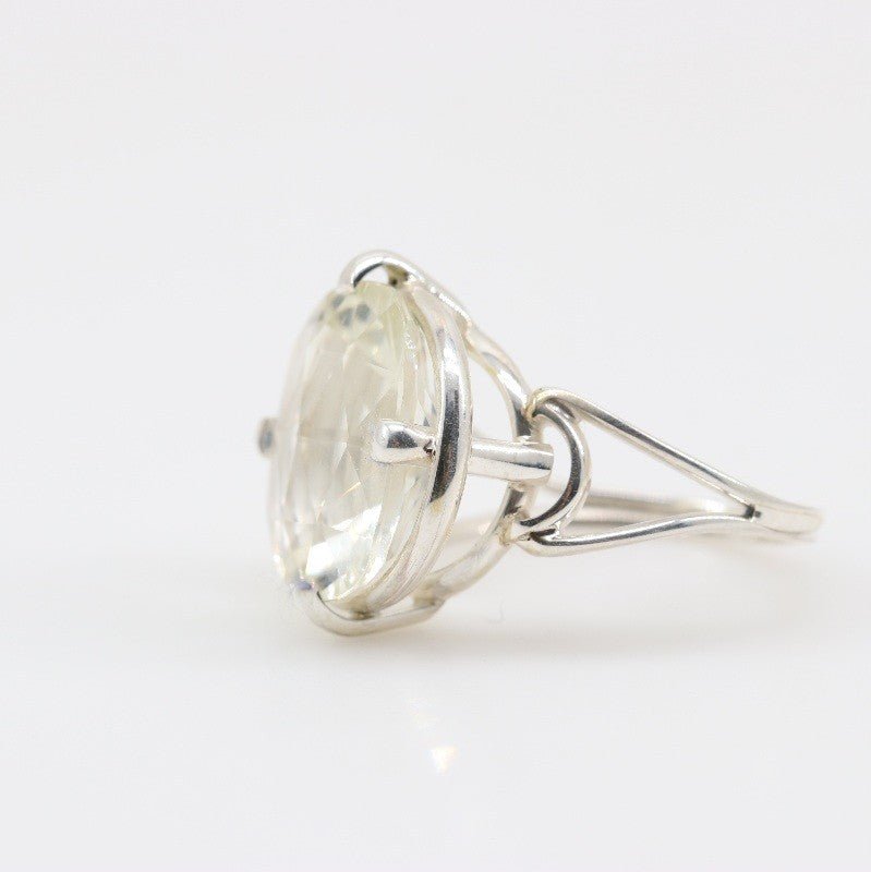 Anillo de Topacio Blanco - Anillos
