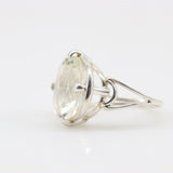 Anillo de Topacio Blanco - Anillos