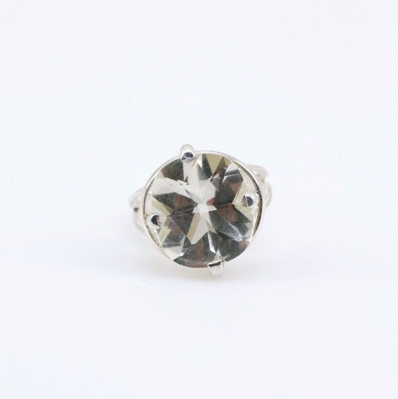 Anillo de Topacio Blanco - Anillos