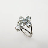 Anillo de Topacio Blanco - Anillos
