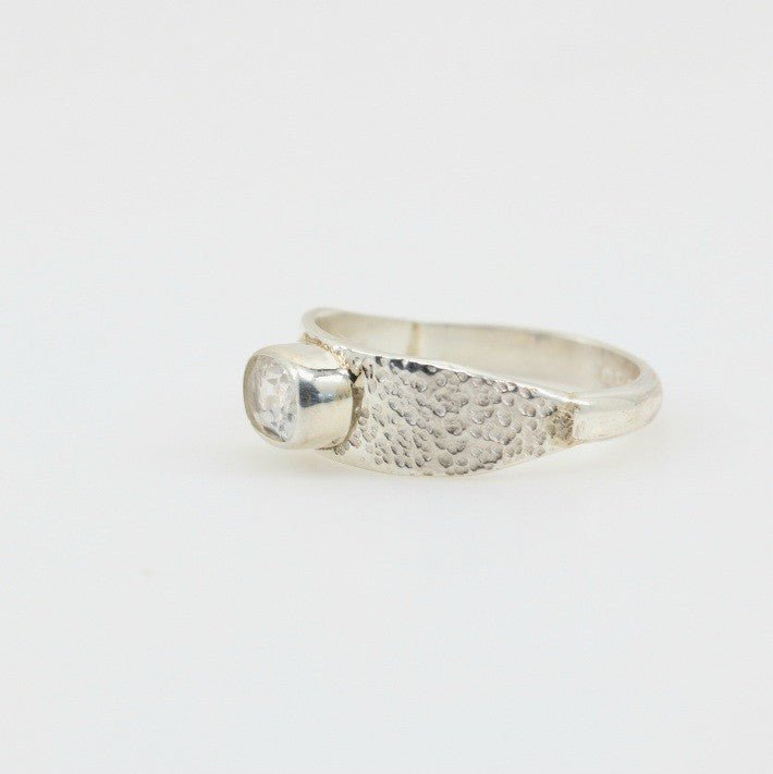 Anillo de Topacio Blanco - Anillos