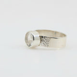 Anillo de Topacio Blanco - Anillos