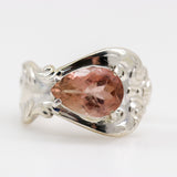 Anillo regulable de Topacio Imperial en Plata 925 - Anillos