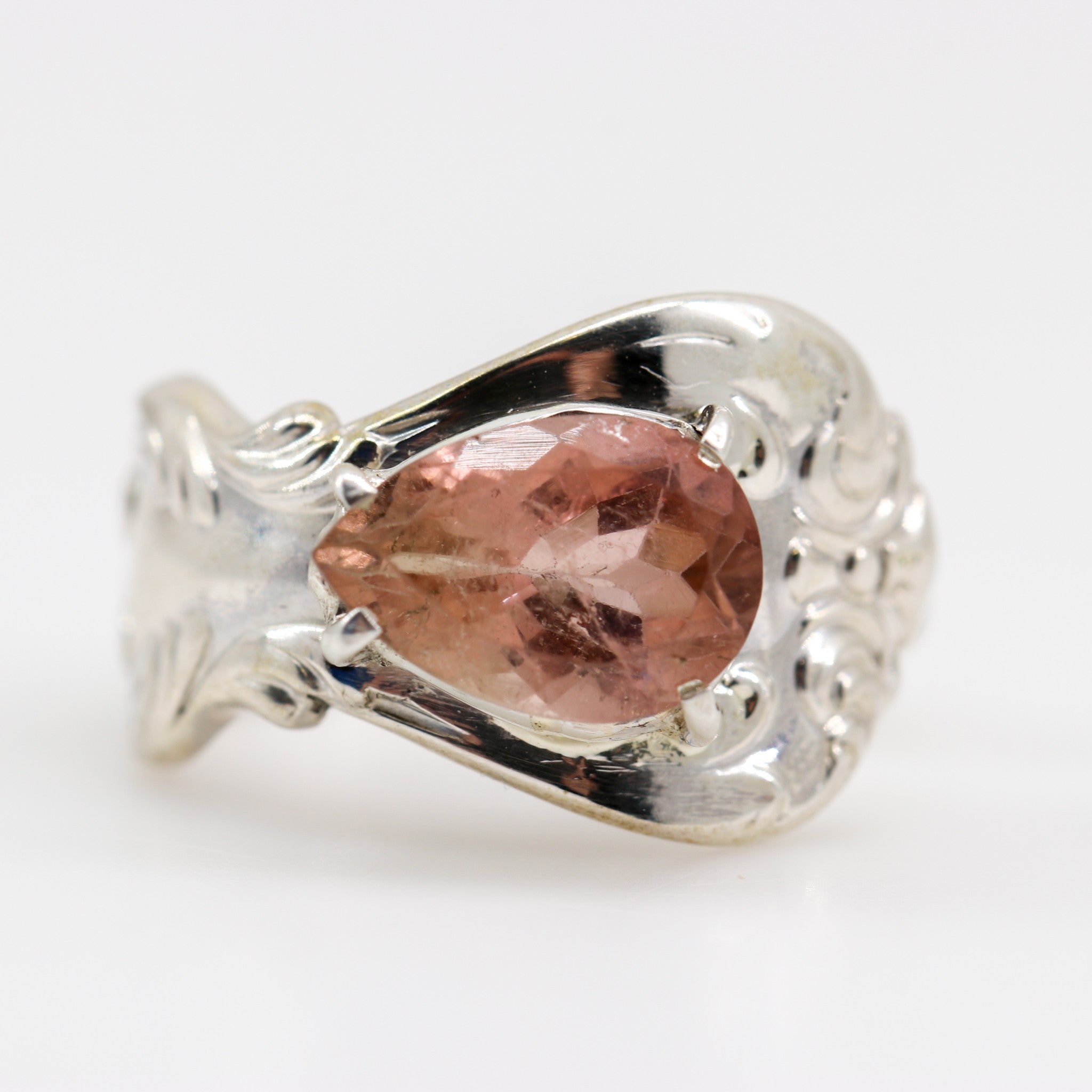 Anillo regulable de Topacio Imperial en Plata 925 - Anillos