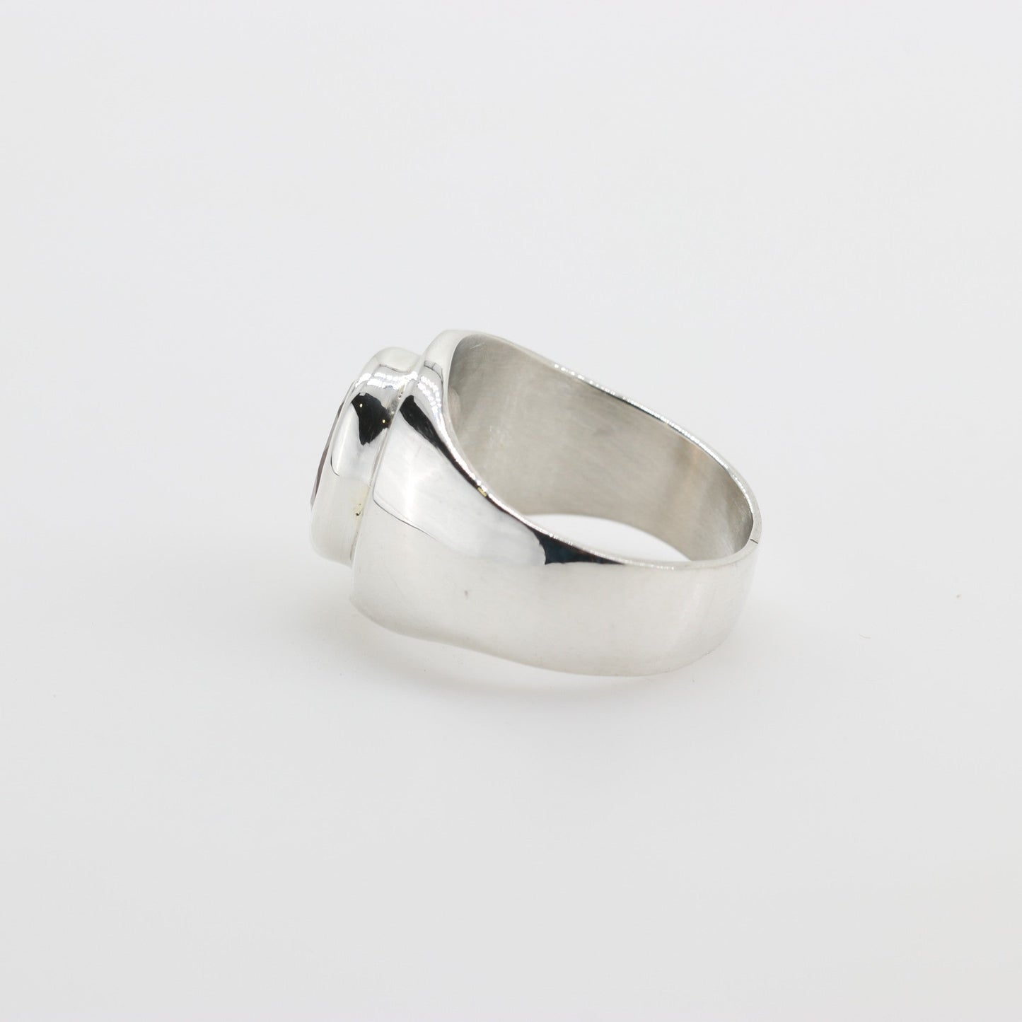 Anillo de Topacio Imperial Bi-color en Plata 950 - Anillos