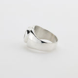 Anillo de Topacio Imperial Bi-color en Plata 950 - Anillos