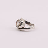 Anillo de Topacio Imperial Bi-color- Anillos
