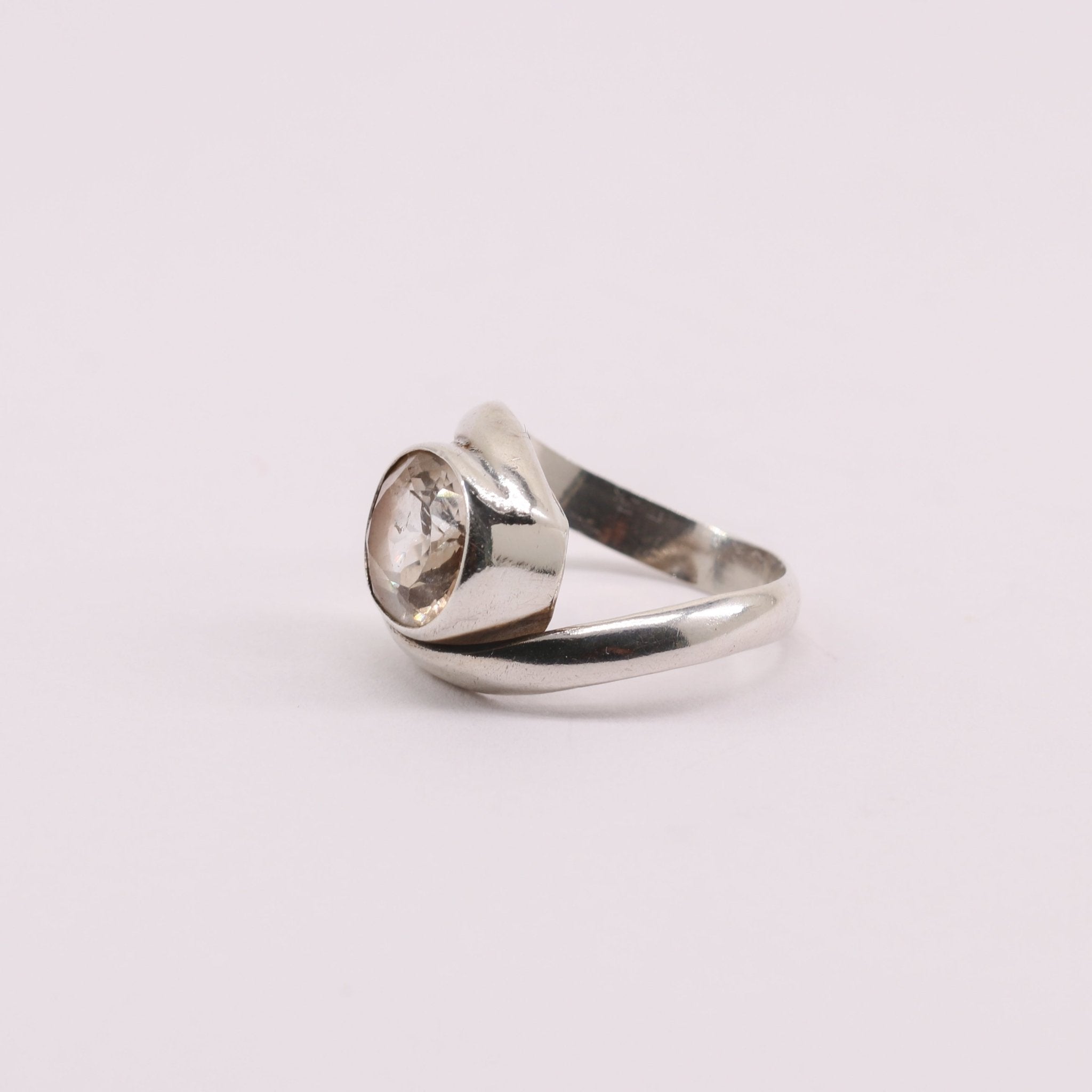 Anillo de Topacio Imperial Bi-color- Anillos