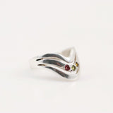 Anillo de Turmalina multicolores - Anillos
