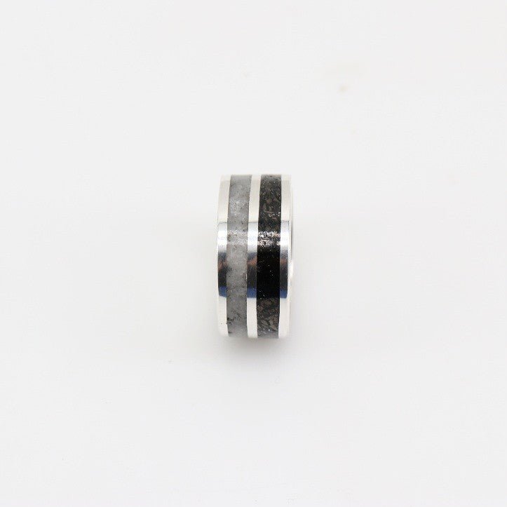 Anillo de Turmalina Negra Y Onix blanco - Anillos