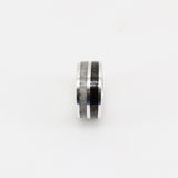 Anillo de Turmalina Negra Y Onix blanco - Anillos
