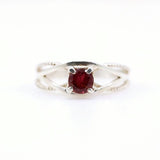 Anillo de Turmalina Rosa - Anillos