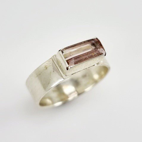 Anillo de Turmalina Rosa - Anillos