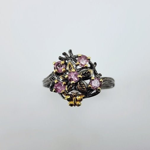 Anillo de Turmalina Rosa - Anillos