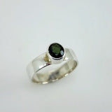 Anillo de Turmalina Verde - Anillos