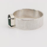 Anillo de Turmalina Verde - Anillos