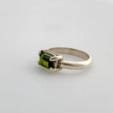 Anillo de Turmalina Verde - Anillos