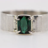 Anillo de Turmalina Verde - Anillos