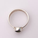 Anillo de Turmalina Verde en Plata 950 Talla Nº 15 - Anillos