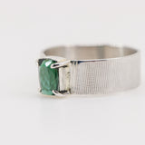 Anillo de Turmalina Verde - Anillos