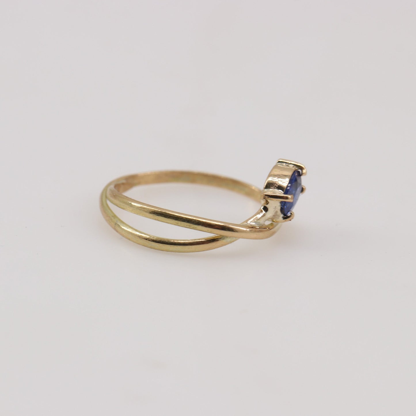 Anillo de zafiro en oro 18k - Anillos