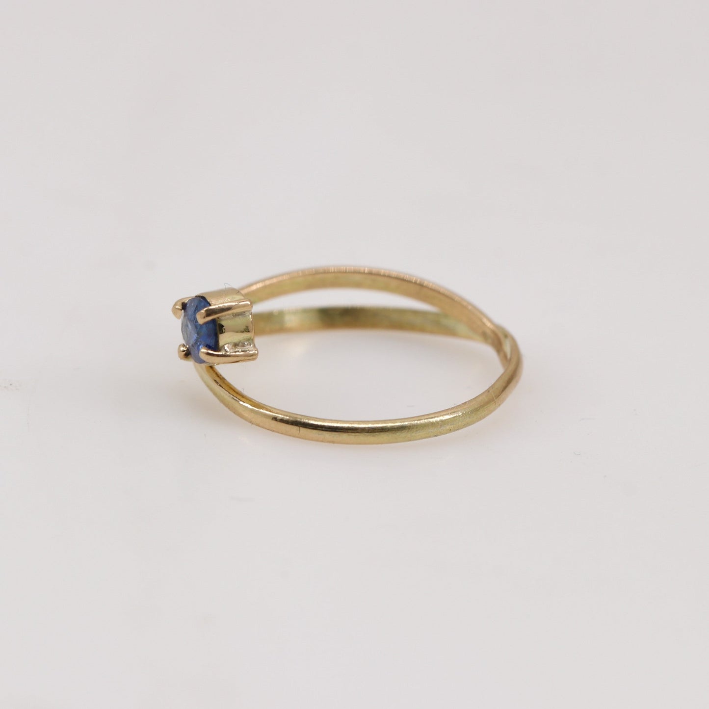 Anillo de zafiro en oro 18k - Anillos