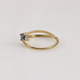 Anillo de zafiro en oro 18k - Anillos