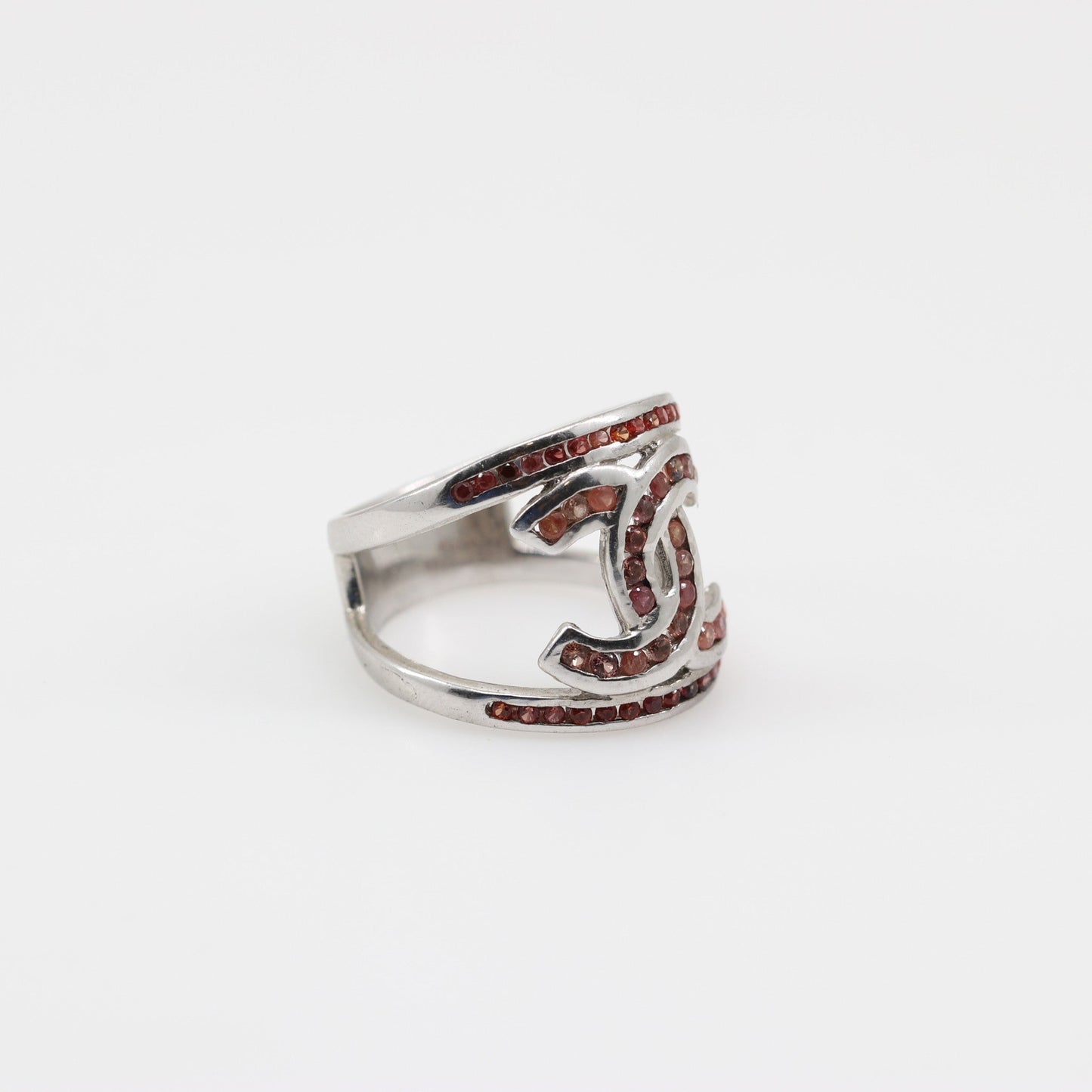 Anillo de Zafiro rojo y naranja - Anillos