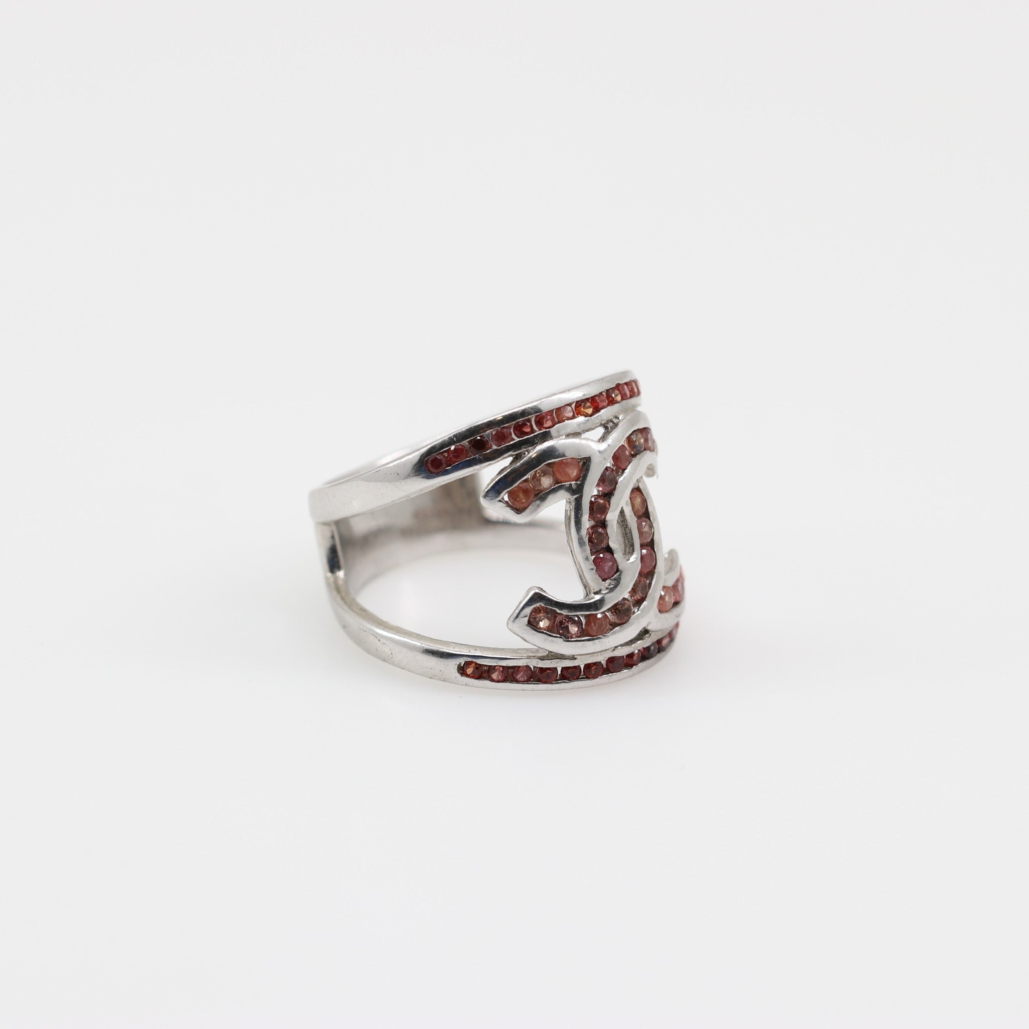 Anillo de Zafiro rojo y naranja - Anillos