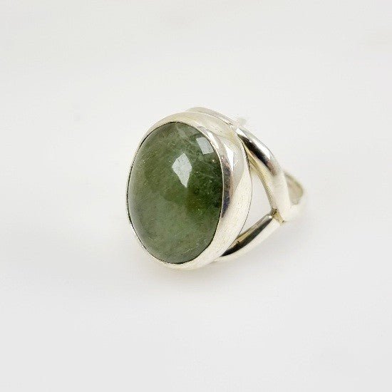 Anillo de Zafiro verde - Anillos