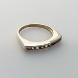 Anillo semi sin fin de Amatista - Anillos
