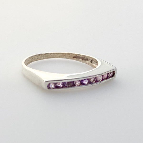Anillo semi sin fin de Amatista - Anillos