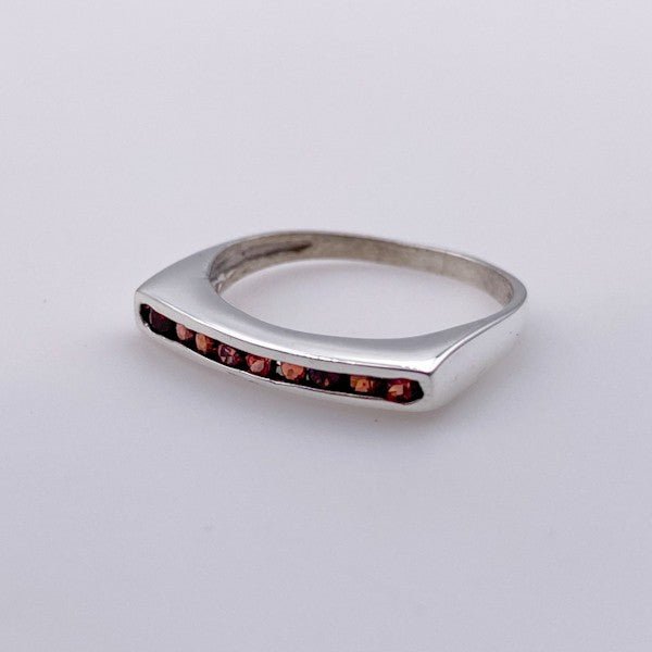 Anillo semi sin fin de Granate - Anillos