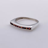 Anillo semi sin fin de Granate - Anillos