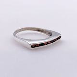 Anillo semi sin fin de Granate - Anillos