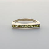 Anillo semi sin fin de Peridoto - Anillos