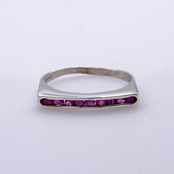 Anillo semi sin fin de Rubí - Anillos