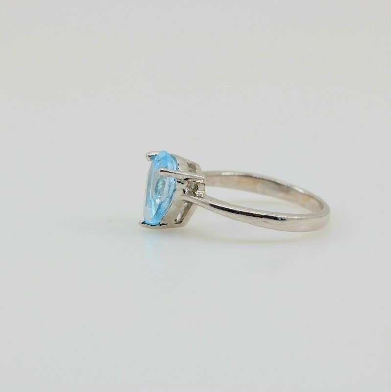 Anillo topacio azul - Anillos