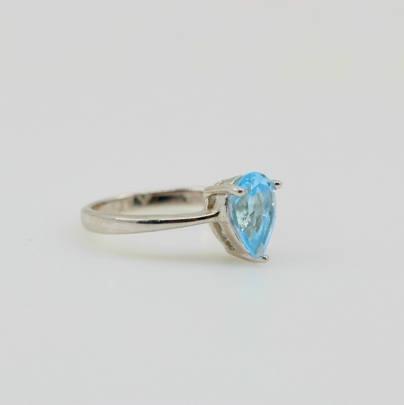 Anillo topacio azul - Anillos