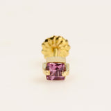 Aro individual de Espinela en oro 18 k - Aros