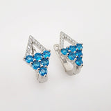Aros de Apatita y cubic zirconia - Aros